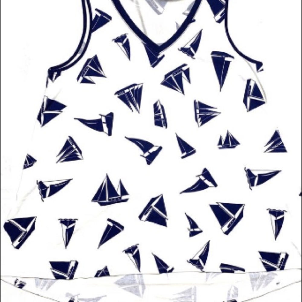 Sail ship tank top